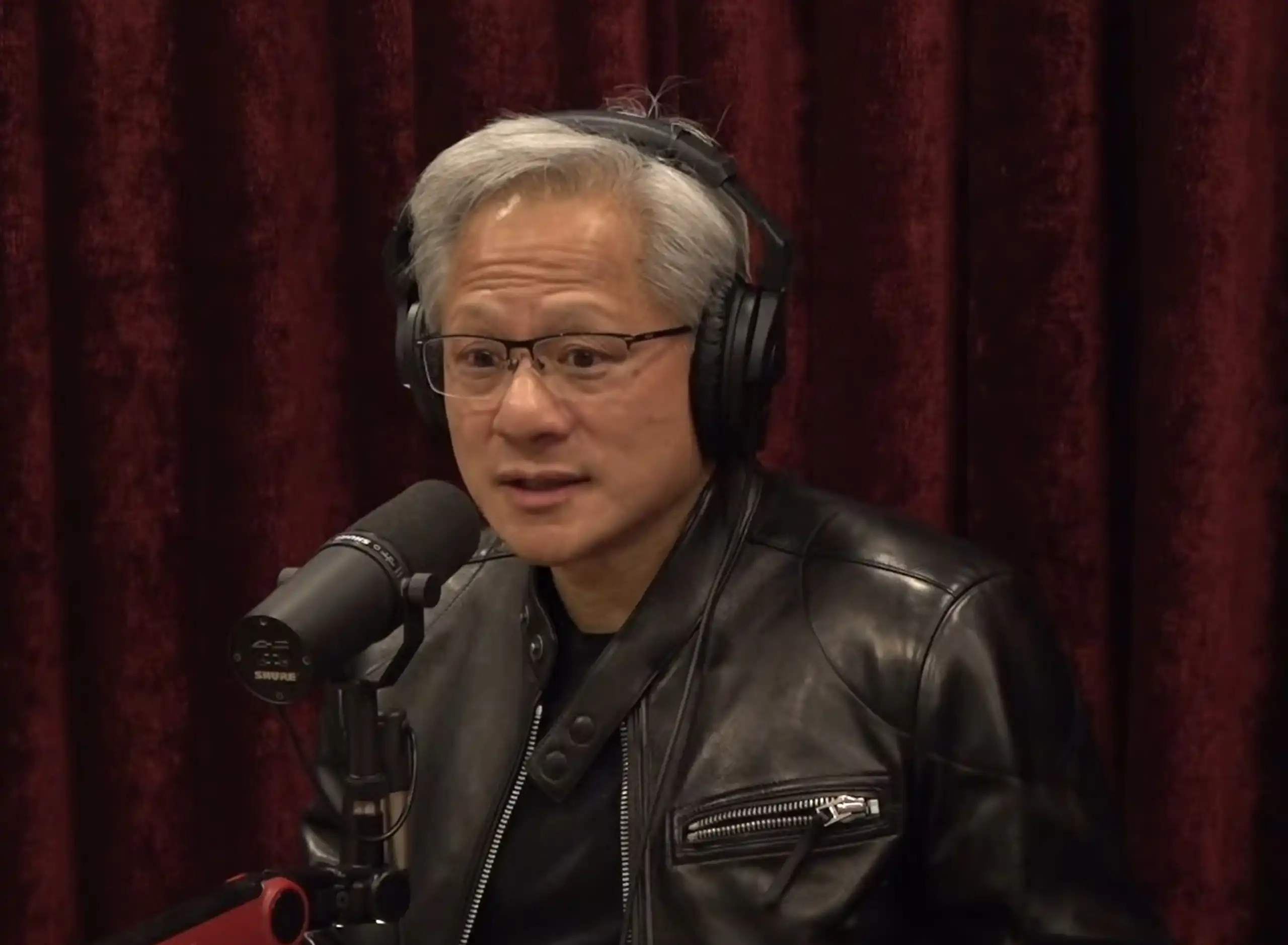 Jensen Huang on the Joe Rogan Experience (Source: PCWorld)